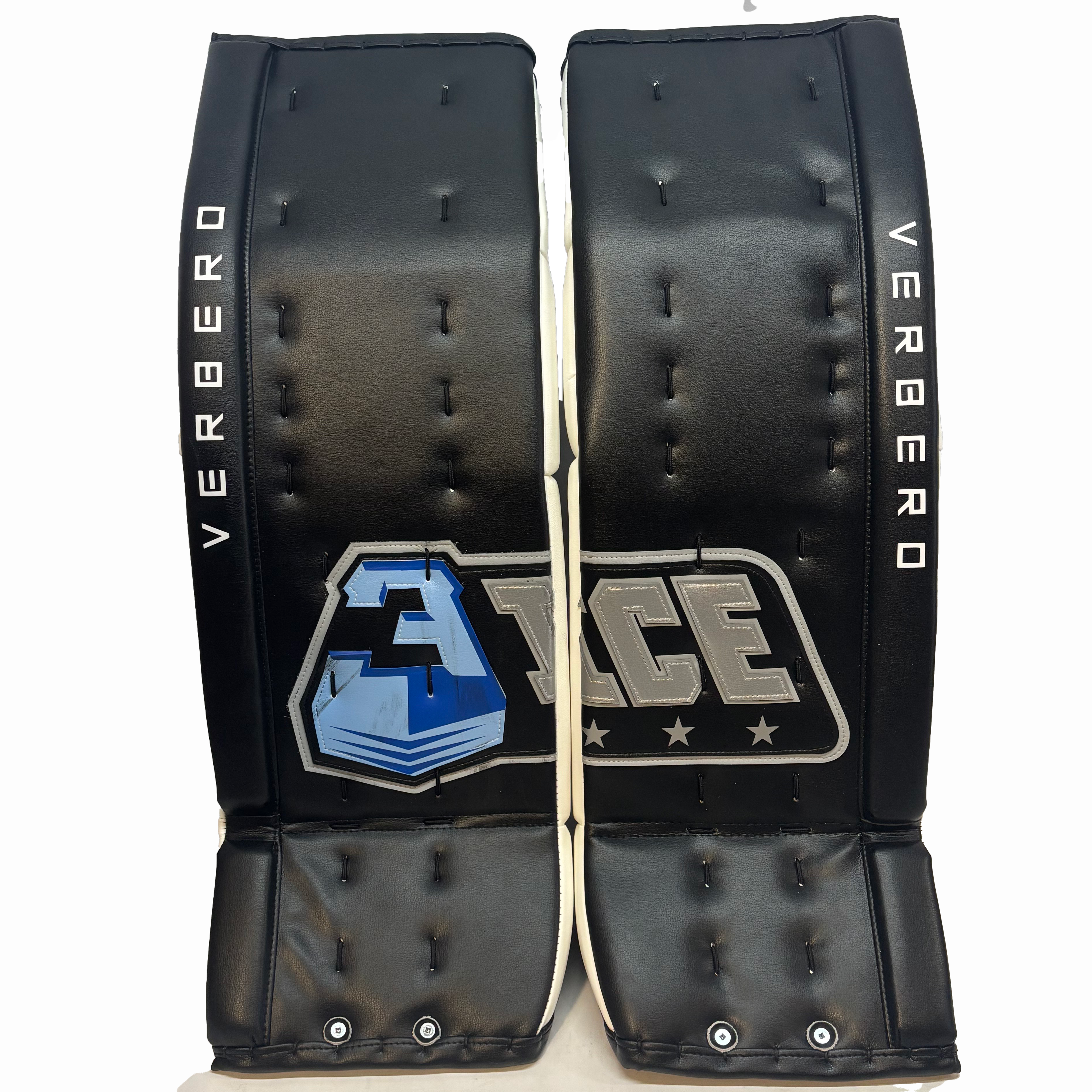 Verbero - New Pro Stock Goalie Pads (White/Black)